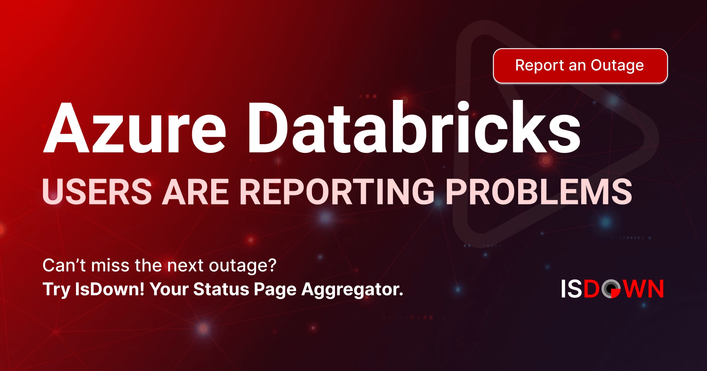 Is Azure Databricks down? Check current status and problems IsDown